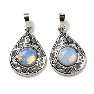 Opalite Pendants G-Q158-05P-06-1