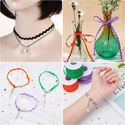 Wave Bending Fringe Trim OCOR-GF0001-16B-1