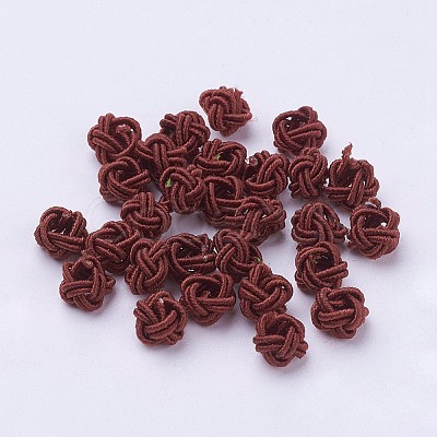 Nylon Cord Woven Beads NWIR-F005-14Q-1