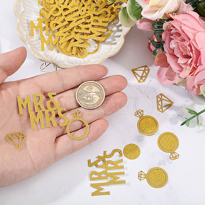 400Pcs Paper Confetti DIY-GL0003-195-1