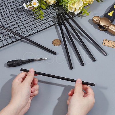6Pcs Carbon Fiber Bars AJEW-OC0015-02-1
