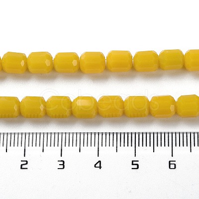 Opaque Glass Beads Strands GLAA-G112-03P-1