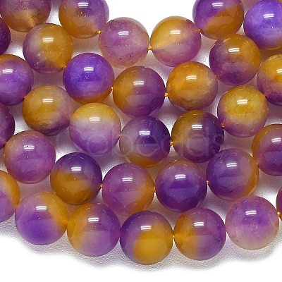 Natural Malaysia Jade Beads Strands G-B165-C04-14mm-1