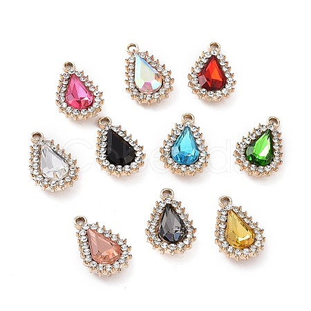 Alloy Rhinestone Pendants FIND-FS0001-58-1