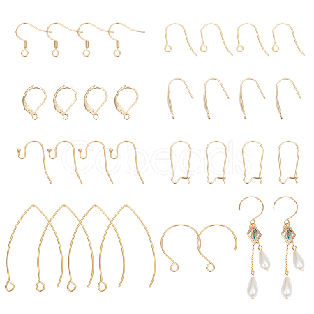 304 Stainless Steel Earring Hooks STAS-UN0001-34G-1