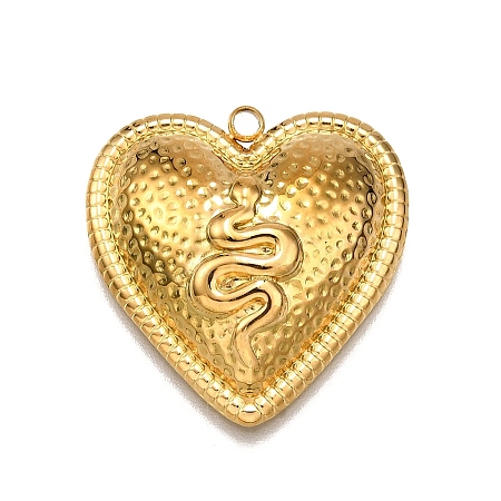 304 Stainless Steel Pendants STAS-M116-08G-1