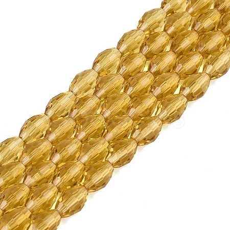 Transparent Glass Beads Strands GLAA-N071-01A-A08-1