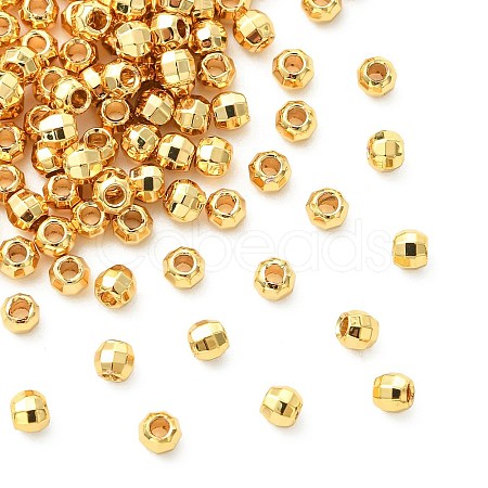 SHEGRACE Brass Round Beads XGRPCU814-290G-1