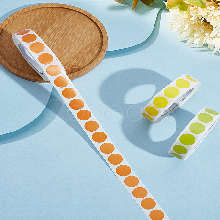 3 Rolls 3 Colors Paper Stickers AJEW-LP0002-84B-1