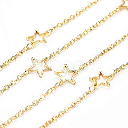 Handmade Brass Link Chains CHC-F010-02-G-A-1