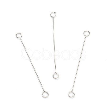 Non-Tarnish 316 Surgical Stainless Steel Eye Pins X-STAS-P277-A04-P-1