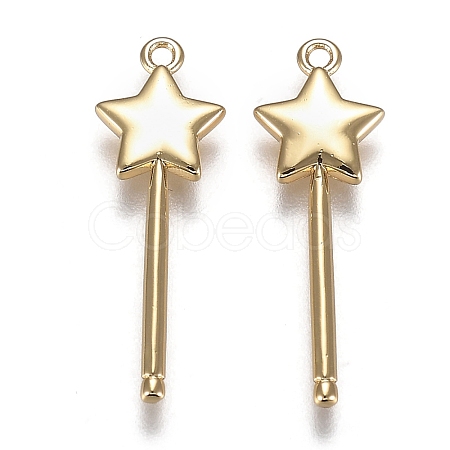 Brass Pendants KK-H740-06G-1