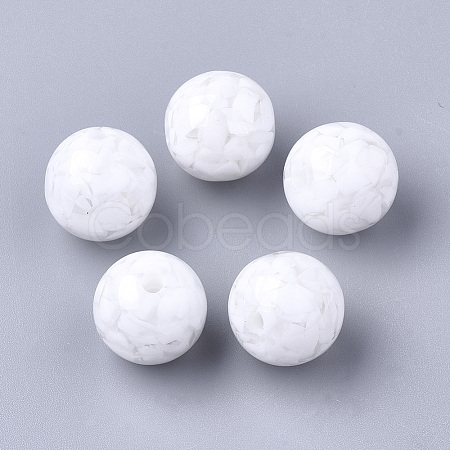 Resin Beads RESI-T026-18mm-09-1