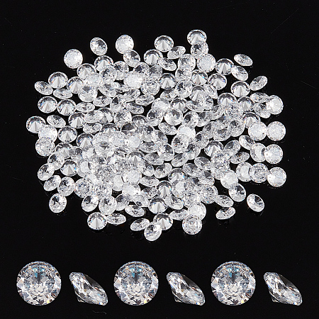 Cubic Zirconia Cabochons ZIRC-FG0001-09B-1