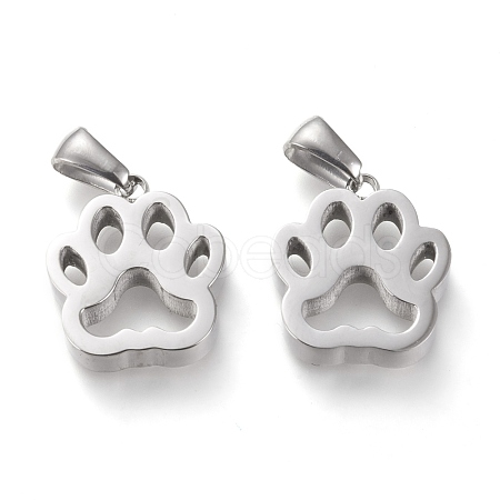 Non-Tarnish 304 Stainless Steel Pendants STAS-F253-11P-1