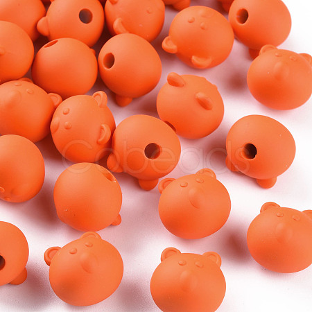Acrylic Beads OACR-S039-06-84-1