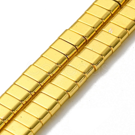 Electroplated Synthetic Non-Magnetic Hematite Beads Strands G-I360-B01-01-1