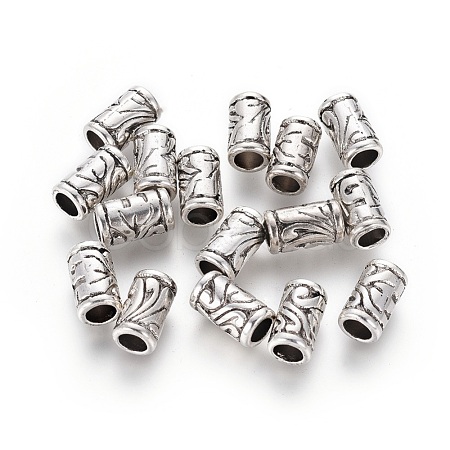 Antique Silver Tibetan Style Alloy European Beads X-LF0276Y-1