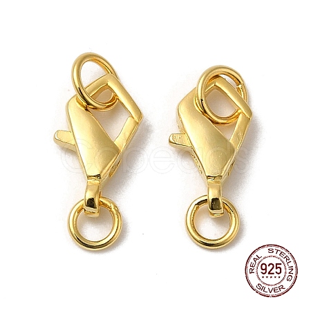 925 Sterling Silver Lobster Claw Clasps STER-D006-21G-1