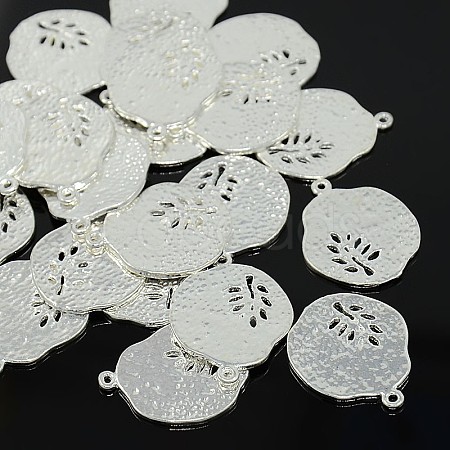 Tibetan Style Alloy Pendants X-TIBEP-A14120-S-LF-1