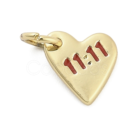 Brass Enamel Pendants KK-H527-01A-G01-1