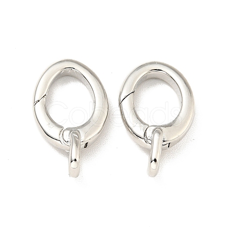 Brass Spring Gate Rings X-KK-G416-59P-1