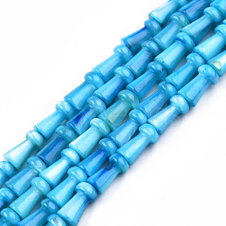 Natural Freshwater Shell Beads Strands SHEL-N026-213-B02-1