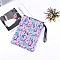 Waterproof Storage Bag, Canvas Bag, for Pen/Book/Cosmetics Collect, Plum, 280x220mm