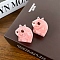 Cute Acrylic Claw Clip, Versatile Hair Accessory for Women, Pig, 28x28mm