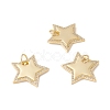Brass Micro Pave Clear Cubic Zirconia Pendants KK-G415-16G-1
