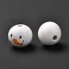 Printed Wood European Beads LS-WOOD-F011-01-2