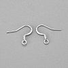 304 Stainless Steel French Earring Hooks X-STAS-H436-05S-2