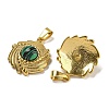 Synthetic Malachite Pendants STAS-U024-15G-05-2