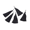 Nylon Tassel Big Pendants AJEW-P044-05-4