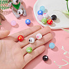 16Pcs 8 Colors Handmade Lampwork Beads LAMP-TA0002-10-6