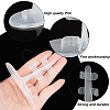 Transparent Plastic Doll Standing Bracket AJEW-WH0312-71-3