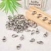 Yilisi 100Pcs 304 Stainless Steel Lobster Claw Clasps STAS-YS0001-27-5