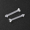 Acrylic Nose Bone Ring AJEW-YW0001-06E-3