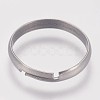 Tarnish Resistant 316 Surgical Stainless Steel Finger Ring Settings X-STAS-I090-02P-2