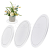 3Pcs 3 Styles Diatomaceous Earth Flower Pot  Pads DIY-OC0014-84B-1