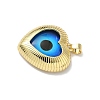 Brass Resin Pendants KK-H079-02B-G02-2