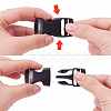 POM Plastic Side Release Buckles KY-MSMC001-03-2
