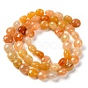 Natural Topaz Jade Beads Strands G-T047-A13-01-3