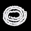 Electroplate Opaque Glass Beads Strands EGLA-Q139-01A-C01-2