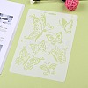 Plastic Reusable Drawing Painting Stencils Templates DIY-F018-B08-6