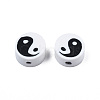 Handmade Polymer Clay Beads CLAY-T016-65K-4