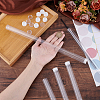 20Pcs Transparent Tube Plastic Bead Containers with Lid DIY-PH0023-40B-3