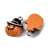 Halloween Theme Opaque Resin Pendants RESI-D075-02A-2