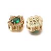 Brass Glass Beads KK-M318-46G-03-2