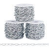 3Pcs Iron Oval Link Chains CH-BC0001-06-1